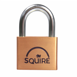 SQUIRE Lion Brass Open Shackle Padlock KA - 50mm KA1 LN5 KEY NO. 24342