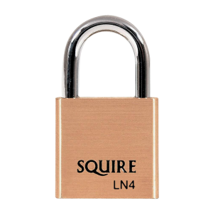 SQUIRE Lion Range Brass Open Shackle Padlocks - 40mm KD Visi