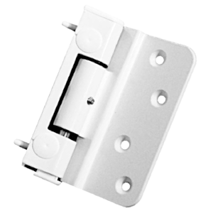 ERA Challenger Hinge Body & Flag Kit For Composite/Timber Door - White (Body & Flag)